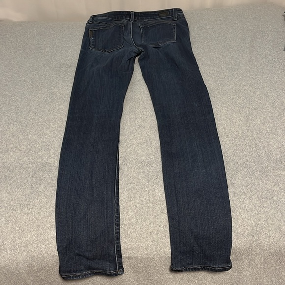 Paige Skyline Skinny Jeans Size 27 Low Rise Minimalist Basic Capsule Preppy - Picture 9 of 10
